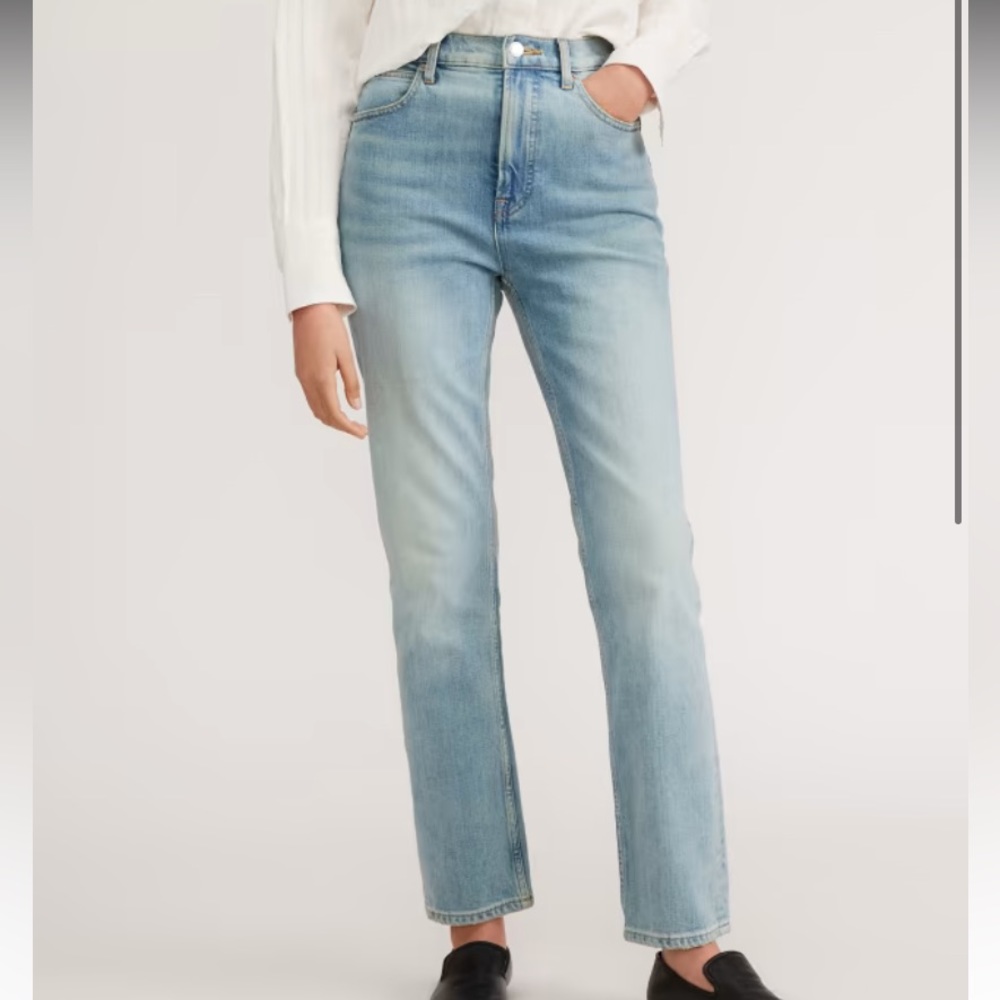 NEW EVERLANE The Way-High Slim Jean Size:26 Short